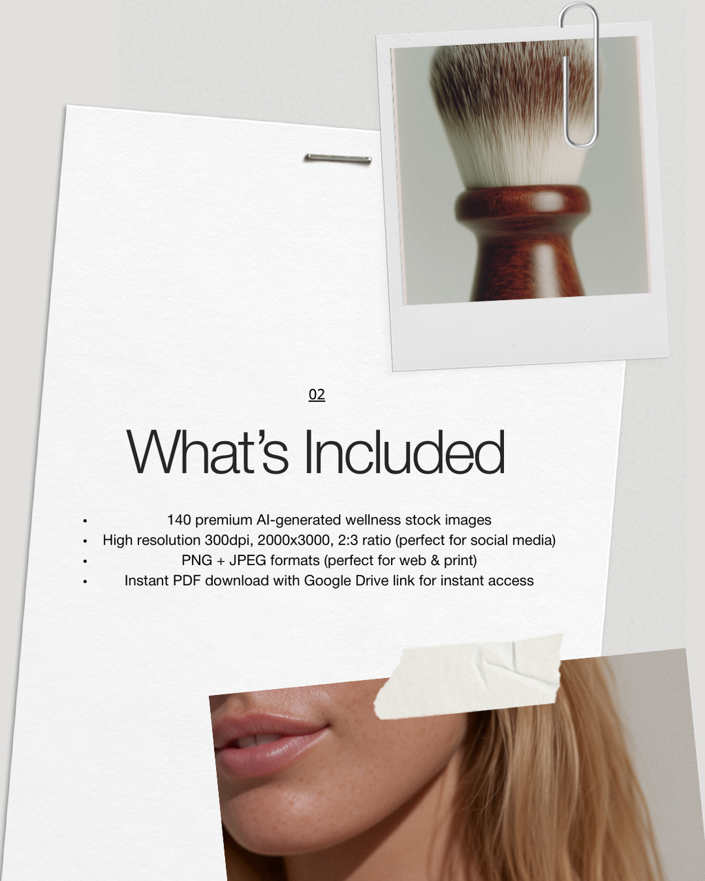 140 Wellness Aesthetic Stock images - Digital Asset Co