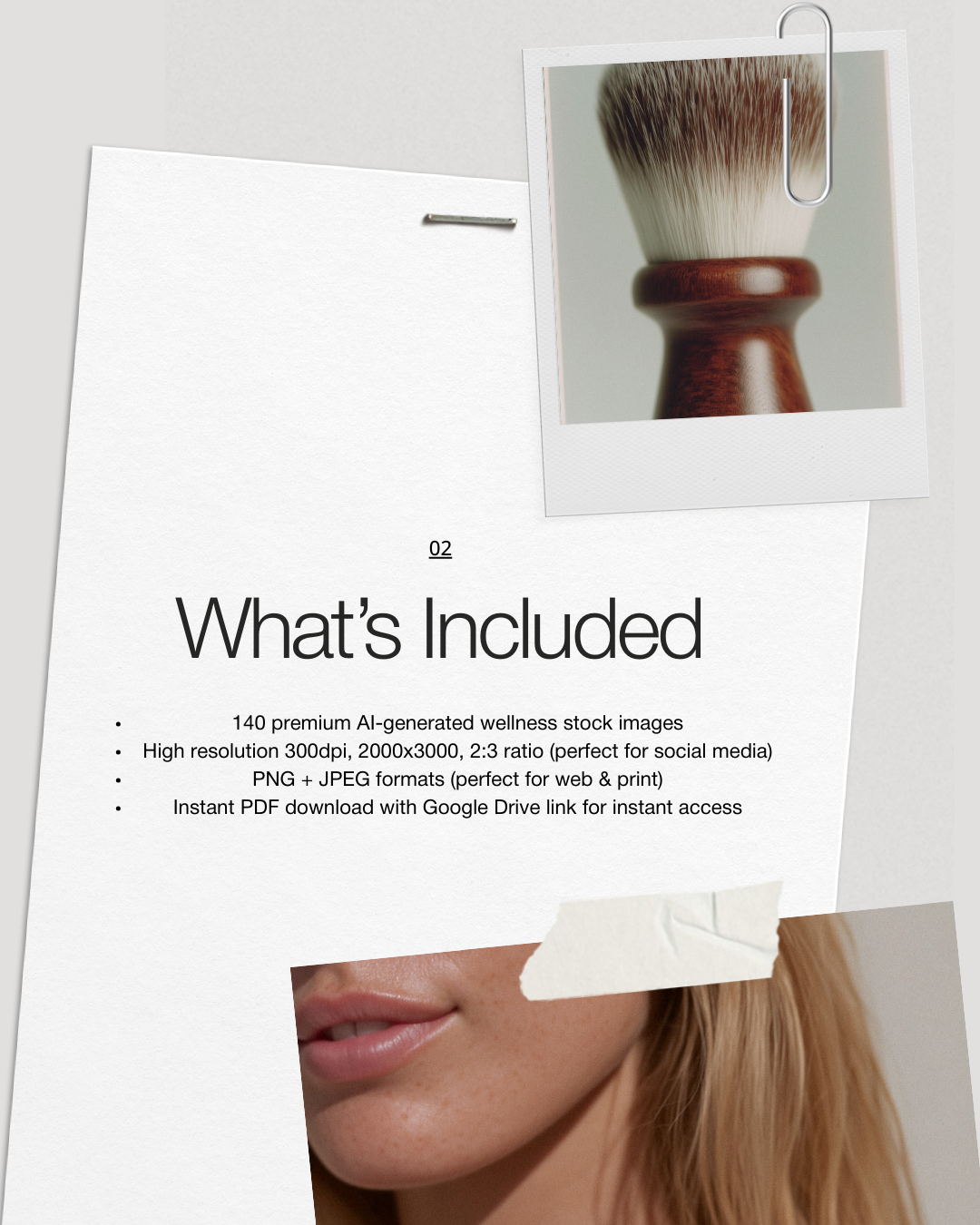 140 Wellness Aesthetic Stock images - Digital Asset Co