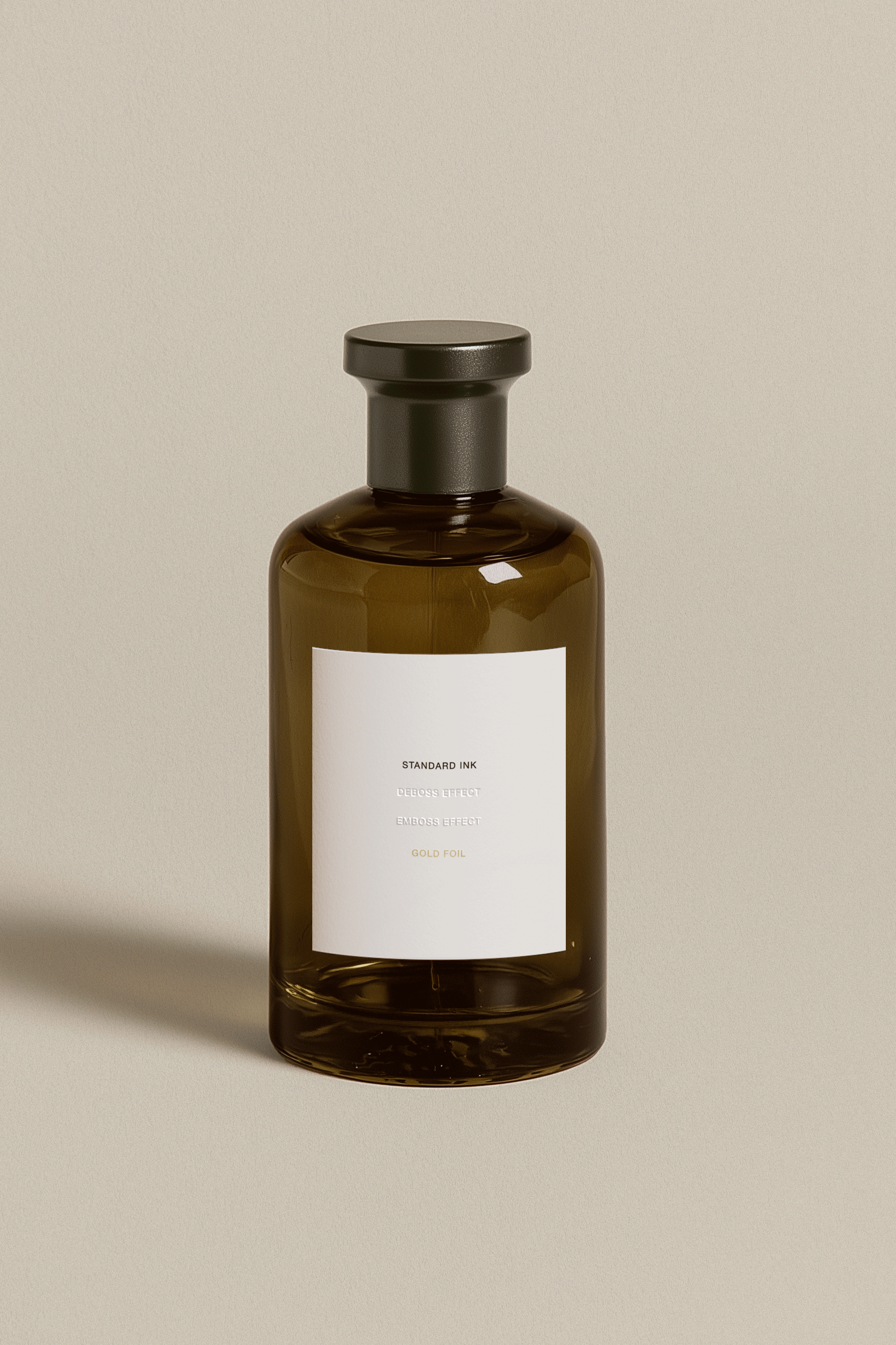 Cosmetic Glass Bottle Mockup - Digital Asset Co