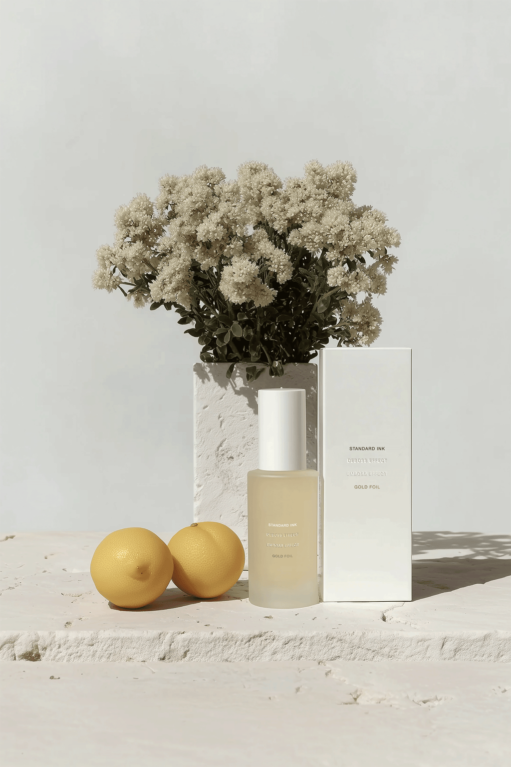 Lemon Cosmetic Bottle Mockup - Digital Asset Co