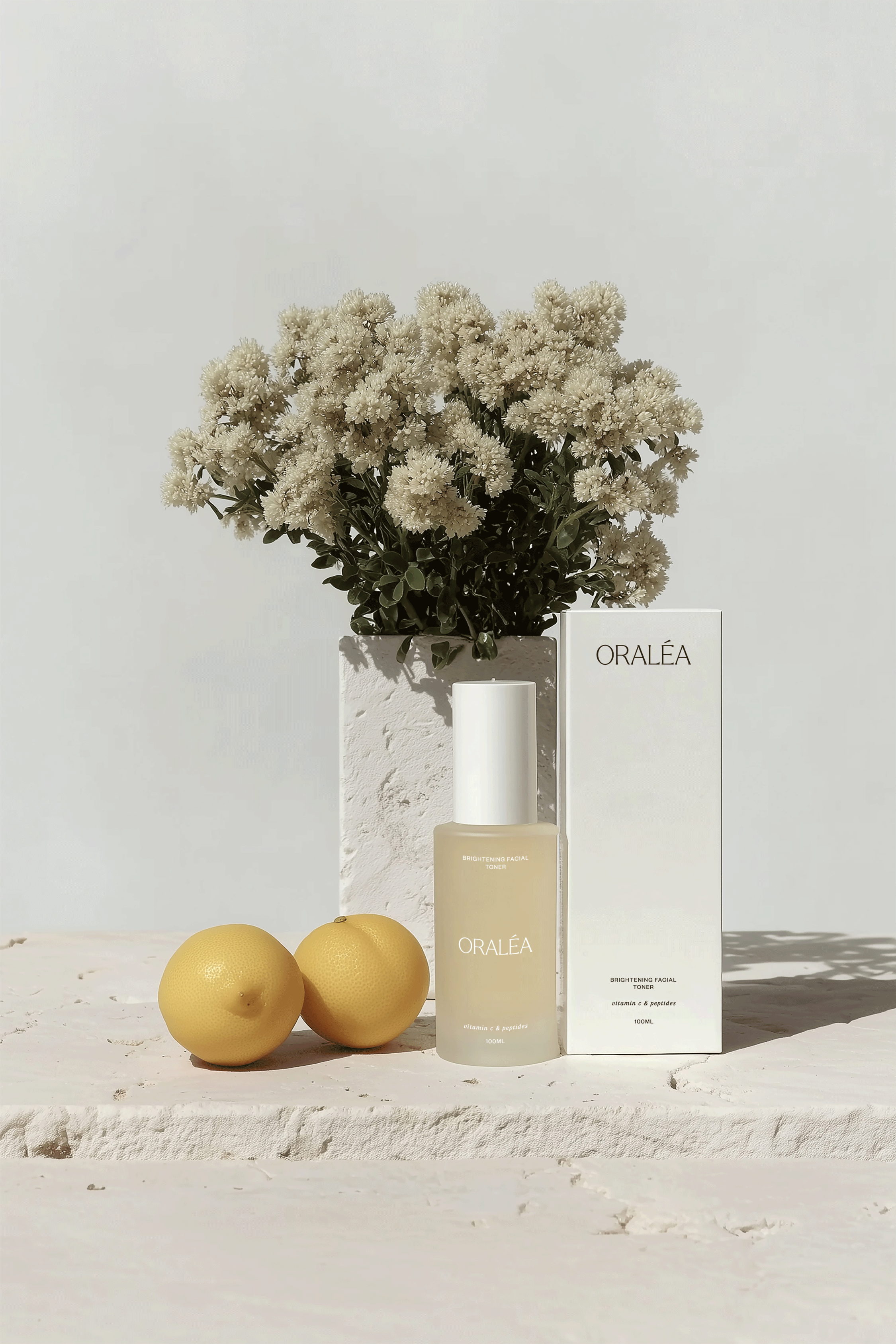 Lemon Cosmetic Bottle Mockup - Digital Asset Co