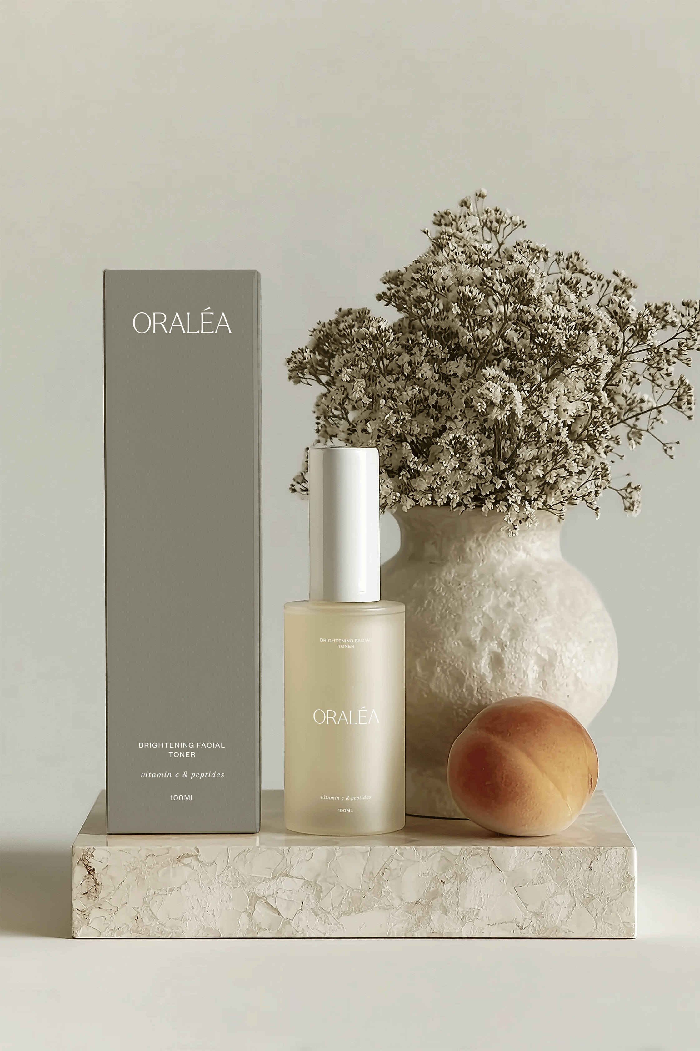 Peach Cosmetic Box Mockup - Digital Asset Co