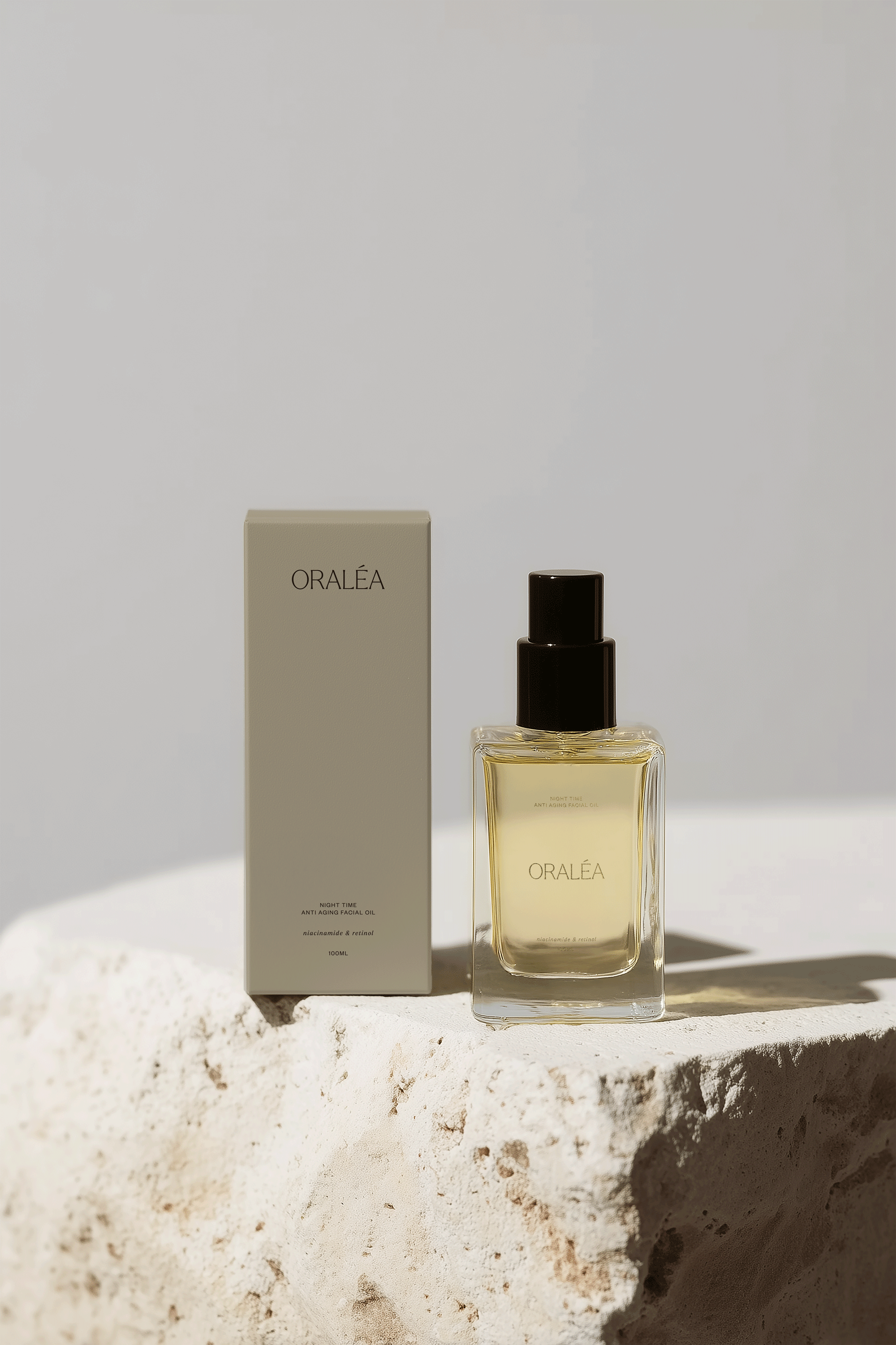 Stone Cosmetic Bottle Mockup - Digital Asset Co