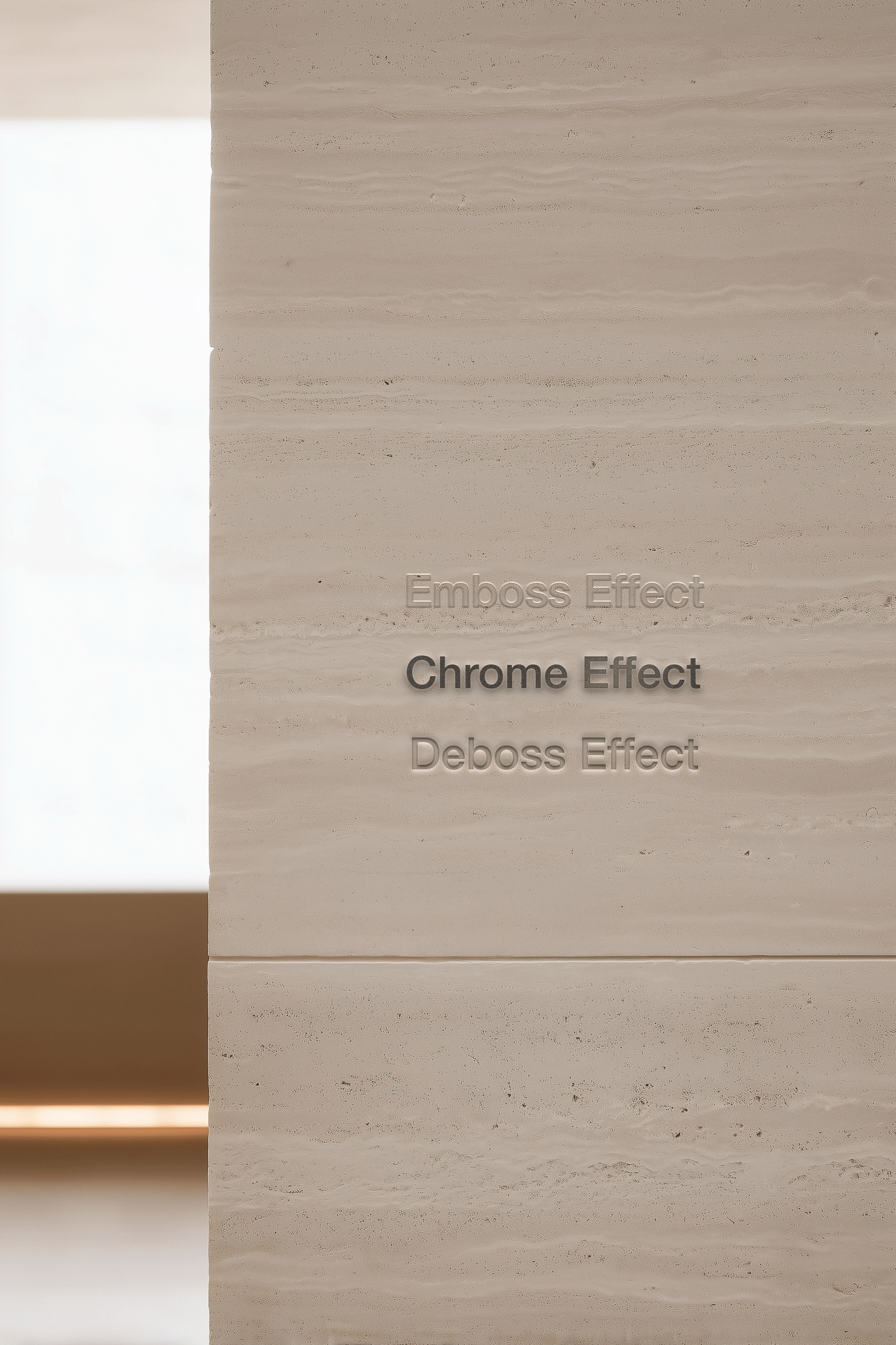 Office Wall Logo Mockup