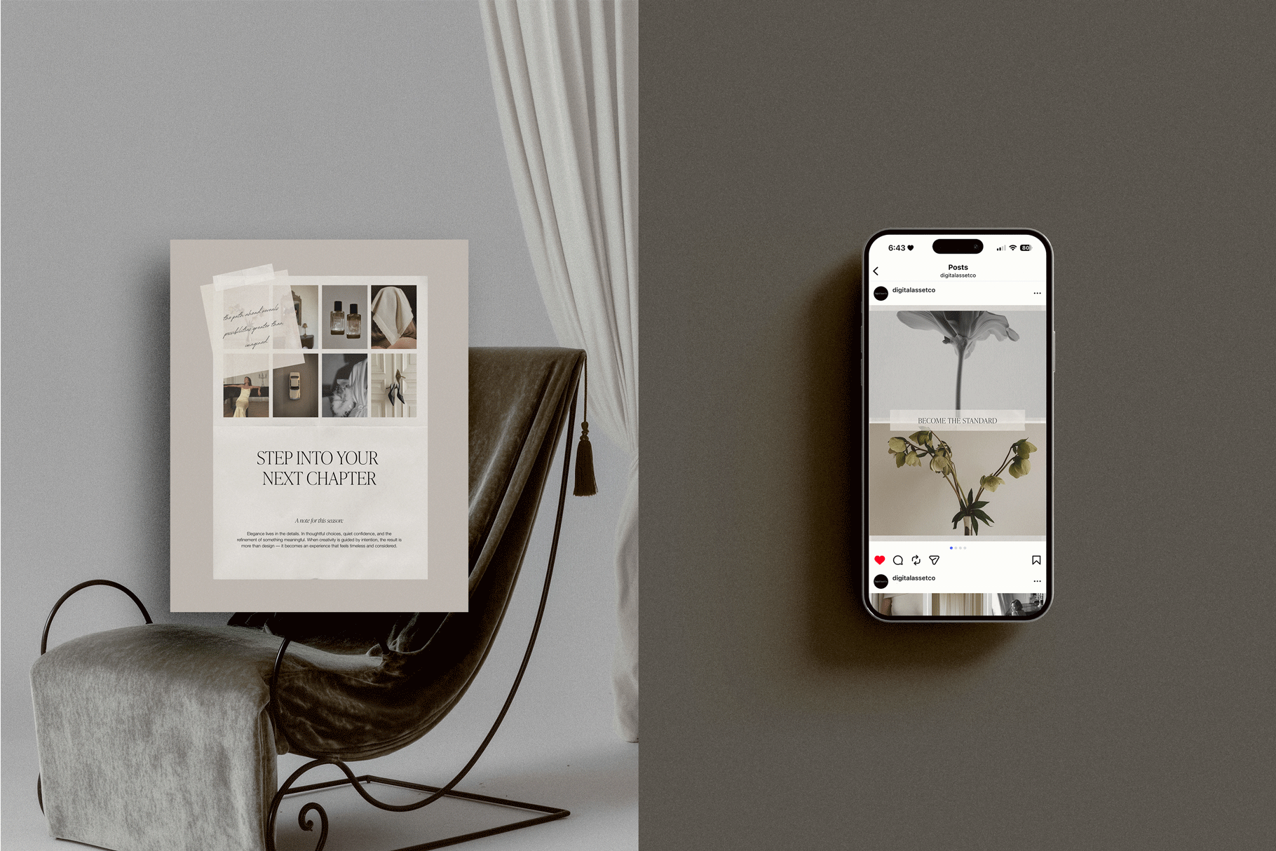 Vintage Atelier Social Media Kit