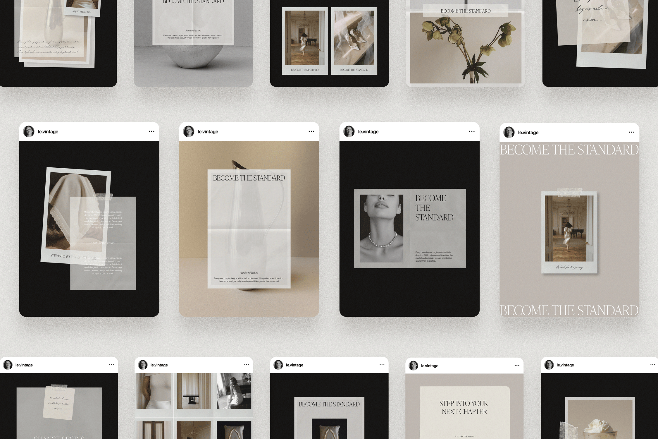 Vintage Atelier Social Media Kit