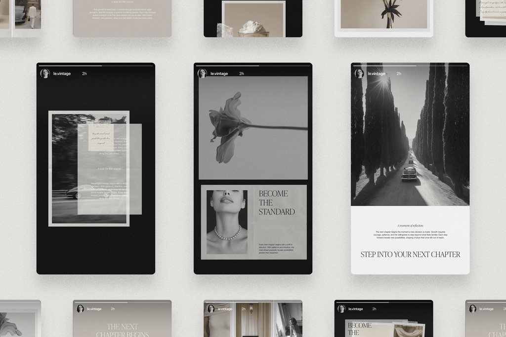 Vintage Atelier Social Media Kit