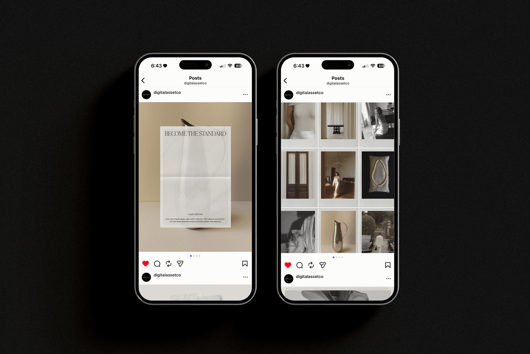 Vintage Atelier Social Media Kit